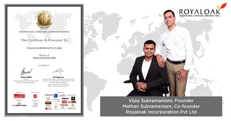 Royaloak Furniture Wins Global Recognition from International Furniture Industry