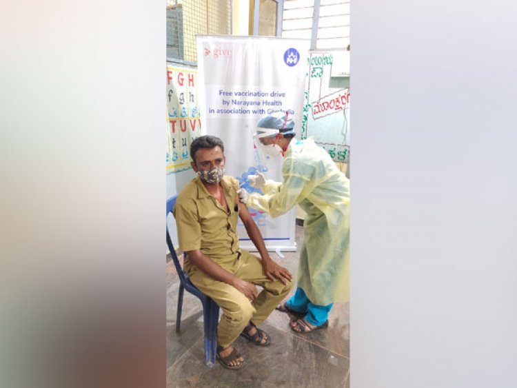 Narayana Health and GiveIndia Roll out Free COVID-19 Vaccination Drive for Migrant Labourers and the Underserved
