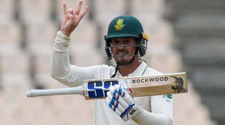 De Kock's 141 puts South Africa on top against West Indies