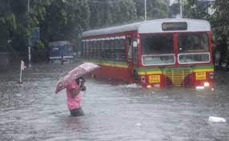 Heavy rains lash Mumbai; authorities gear up in view of IMD's alert