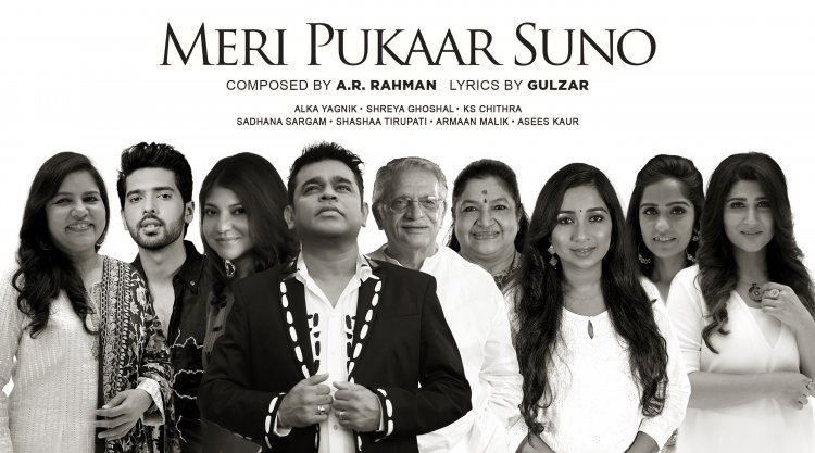 Sony Music India brings Legends A.R. Rahman & Gulzar together for an iconic Anthem of Hope & Healing - ‘Meri Pukaar Suno’