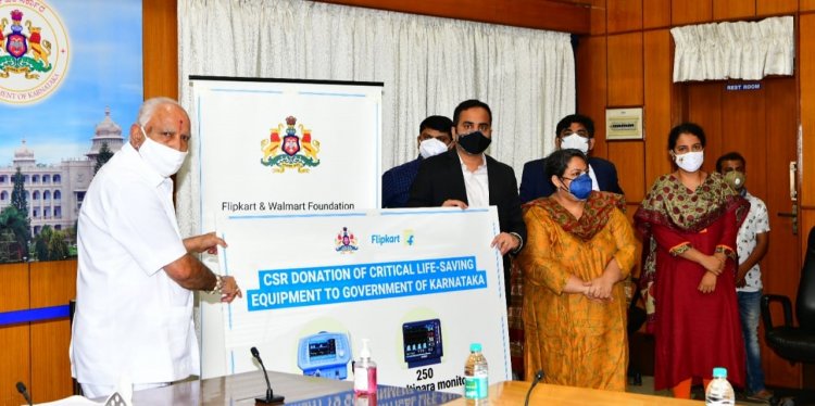 Flipkart donates ICU Ventilators to the state of Karnataka