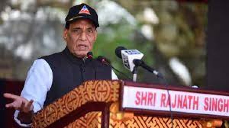 Indian armed forces capable of giving befitting reply to every challenge:Rajnath Singh in Ladakh