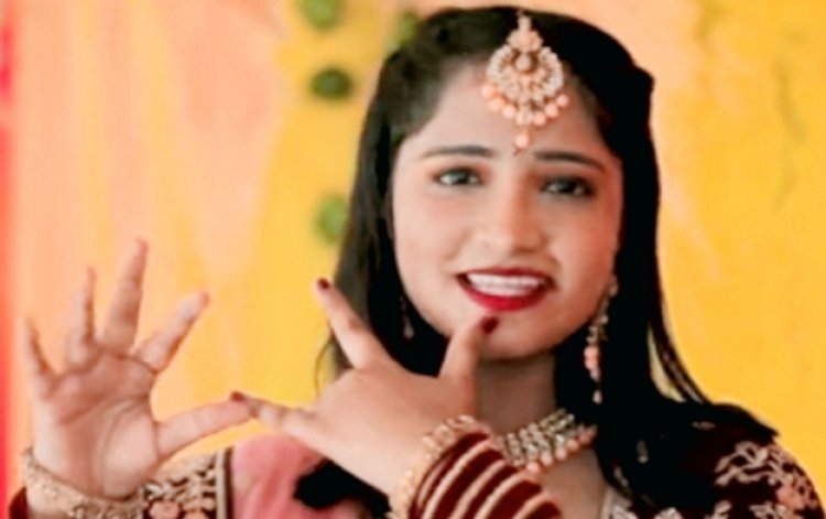 Gujarat’s talented singer Chandni Vegad’s new video album “Radha Rani Lage” released