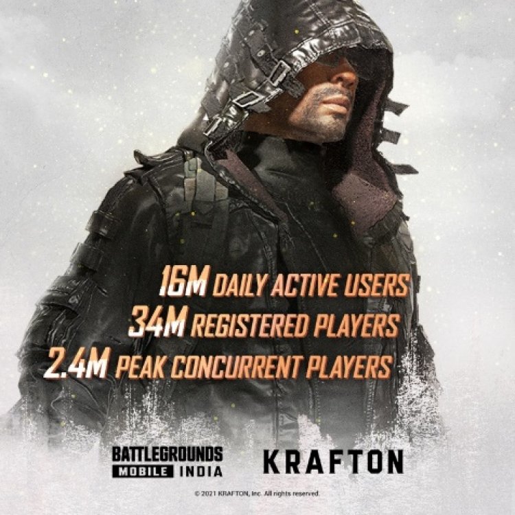 KRAFTON thanks fans as BATTLEGROUNDS MOBILE INDIA records 34M players within a week