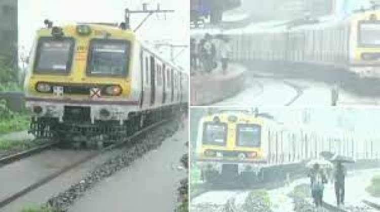 Heavy rains in parts of Mumbai; local train services hit due to water-logging