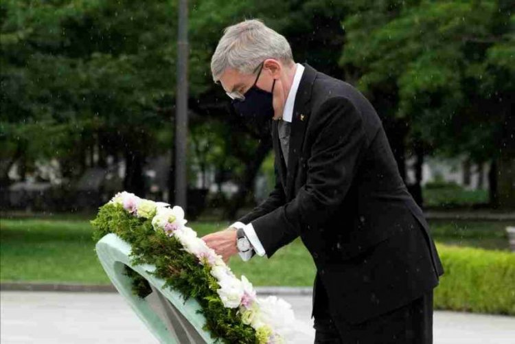 Hiroshima residents indifferent about IOC president's visit