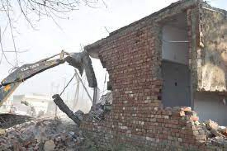 Two illegally built structures demolished in Jammu