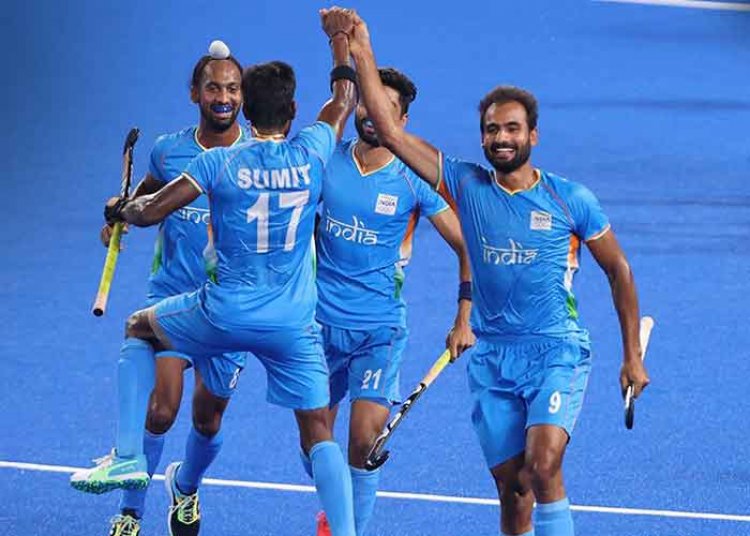 Gehlot congratulates Indian men's hockey team for winning Olympic medal