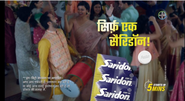 Iconic headache brand Saridon taps into resilient Indian mindset through a bold relaunch