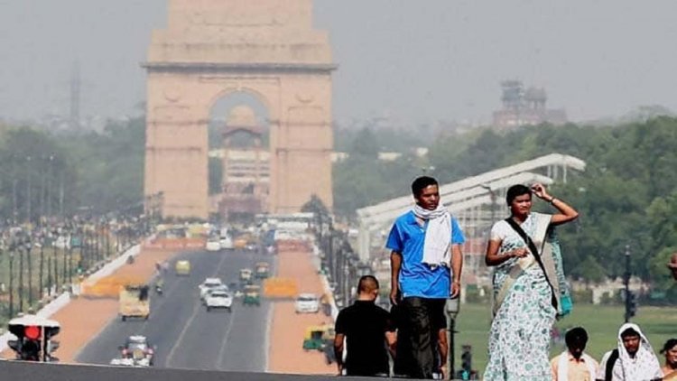 Hot, humid Monday in Delhi, light rain likely on Tuesday
