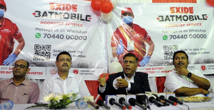 Exide launches doorstep battery service facility