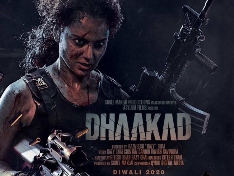 Kangana Ranaut completes shoot for 'Dhaakad'