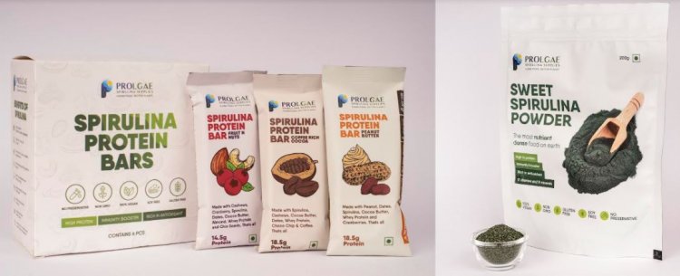 Prolgae Launches Sweet Spirulina Powder and Protein Bar in Chennai