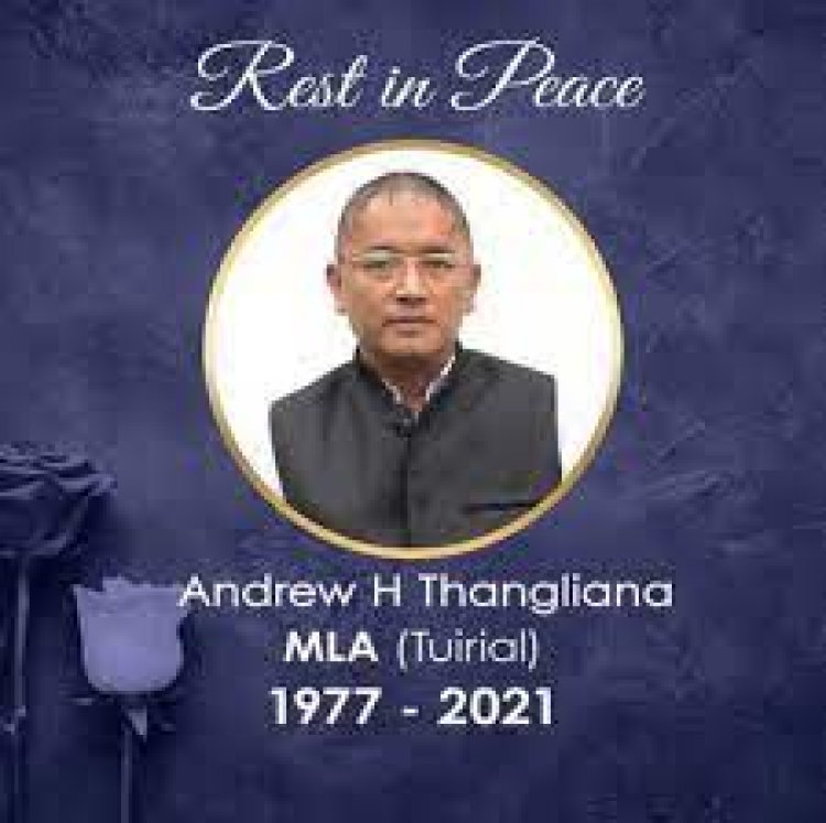 Mizoram MLA Andrew H Thangliana dies at 43