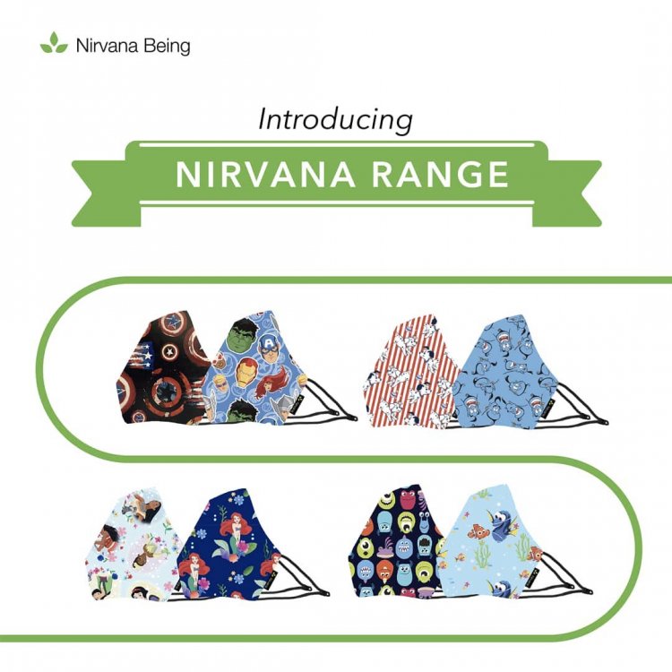 Nirvana Being Launches N95 Masks in Fun Designs For Kids