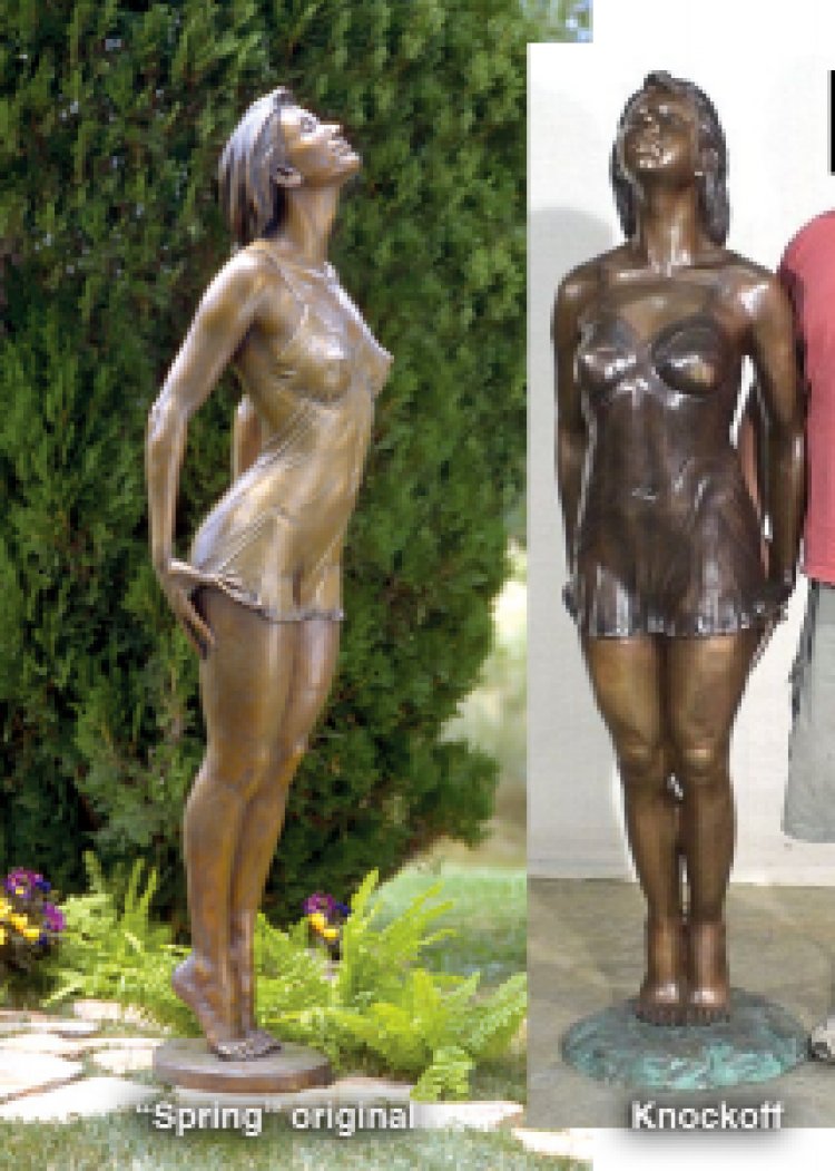 Victor Issa, Acclaimed Figurative Sculptor, Examines Instances of Those Copying Other Artists