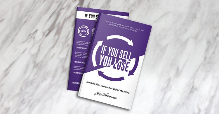 Jared VanderMeer's Best-Selling Non-Fiction Marketing Book, If You Sell You Lose