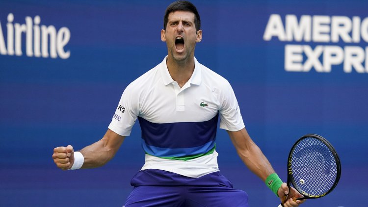 Djokovic lets emotions show at US Open as Grand Slam nears