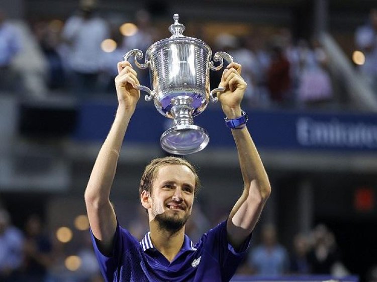 Daniil Medvedev ends Novak Djokovic's bid for year Slam at US Open