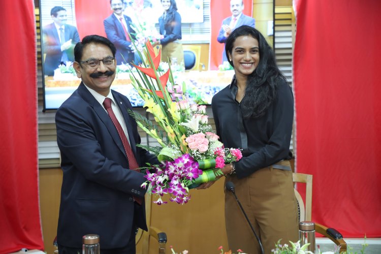 Olympic shuttler PV Sindhu launches Bank of Baroda’s all new Corporate Website