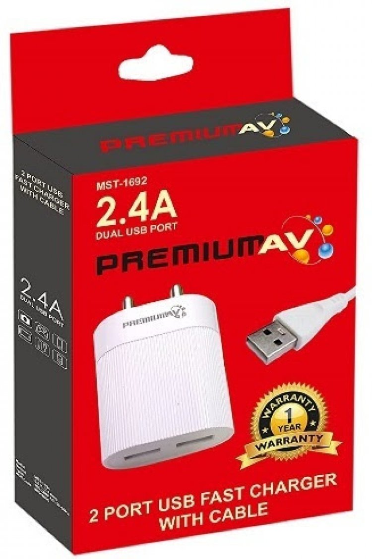 PremiumAV Launches World's Smallest Dual Charger