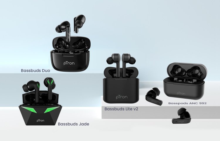 pTron launches Gaming Earbuds and 3 New TWS Earbuds ahead of the Festive Season