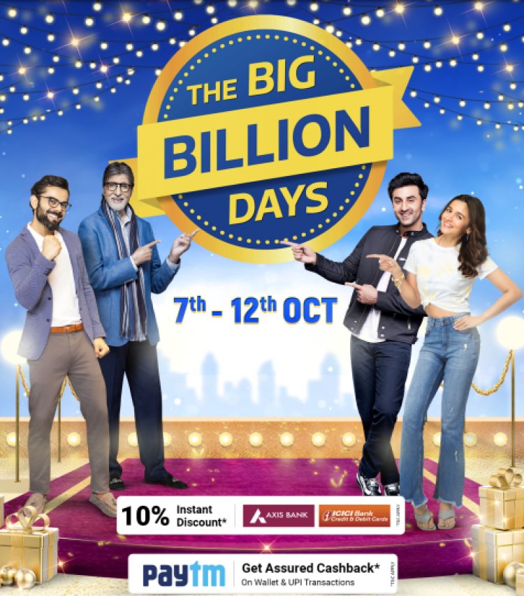 Flipkart’s Big Billion Days will bring lakhs of sellers, MSMEs, Kiranas and the best brands together to deliver festive cheer