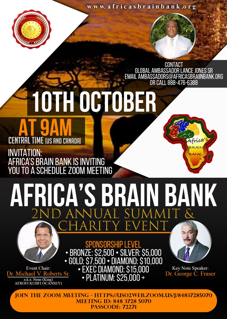 African Brain Bank is Celebrating the Reunification of Africans and African Americans Through S.T.E.M.
