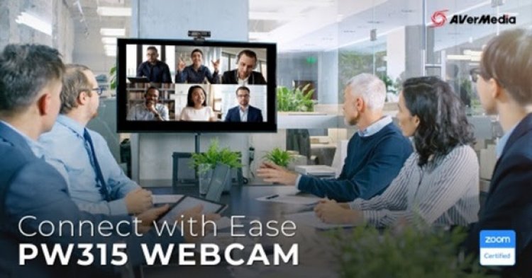 AVerMedia's PW315 and PW513 4K Webcams are Now Zoom Certified