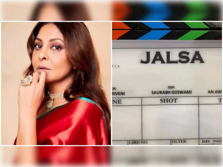 Shefali Shah completes 'Jalsa' shoot