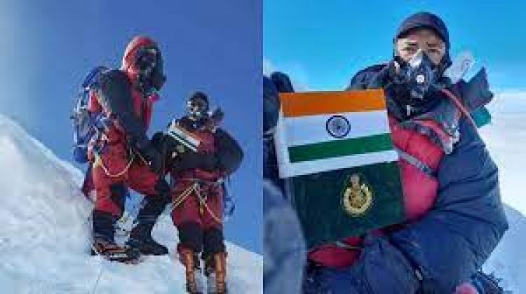 ITBP officers scale world's 8th highest mountain