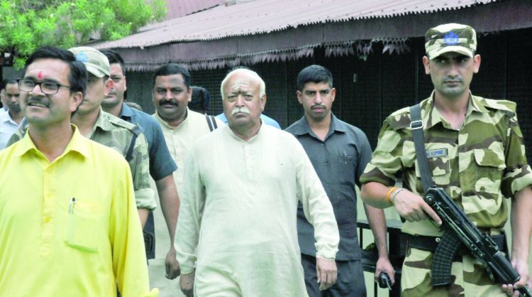RSS chief Mohan Bhagwat arrives in Guj on 3-day visit