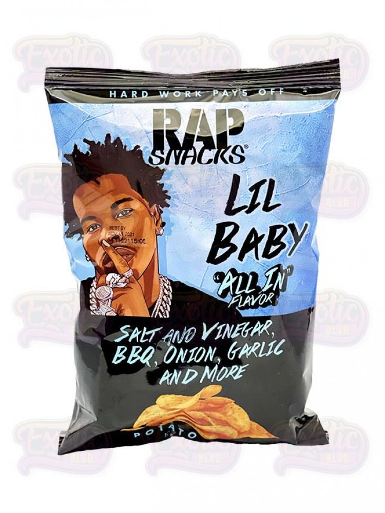 Rap Snacks Announces Lil’ Baby Products Now Available at Walmart Across US