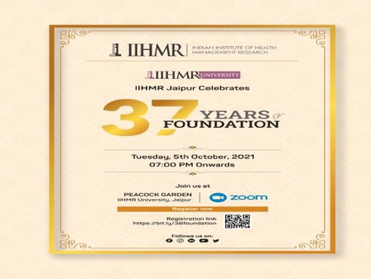 IIHMR Celebrated 37th Foundation Day
