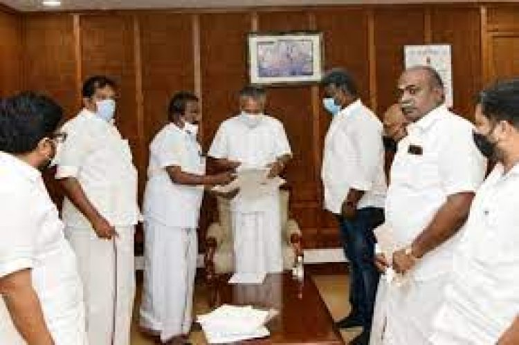 DMK team meets Kerala CM, seeks support to oppose NEET