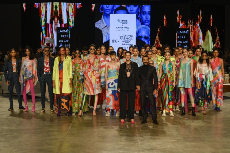 Satya Paul By Rajesh Pratap Singh Launched Carbon Zero Tencel™ Fibers at The FDCI X Lakmé Fashion Week