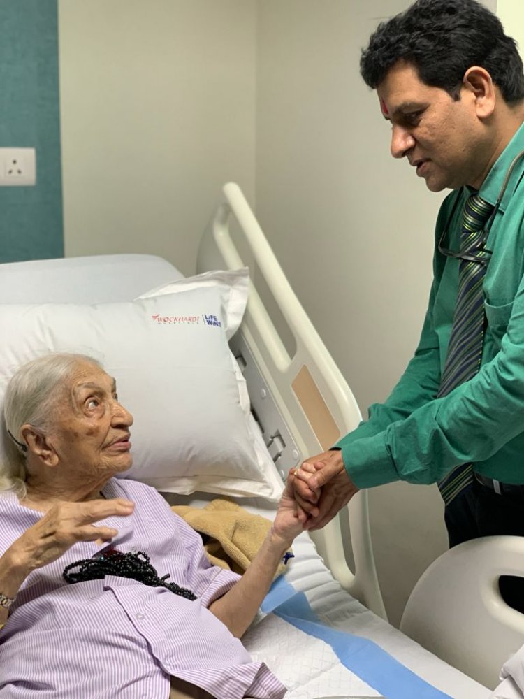 At 97, Mumbai-based woman underwent a complex Primary Angioplasty In Acute Myocardial Infarction (PAMI)
