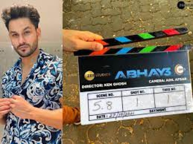 Kunal Kemmu begins filming 'Abhay 3'