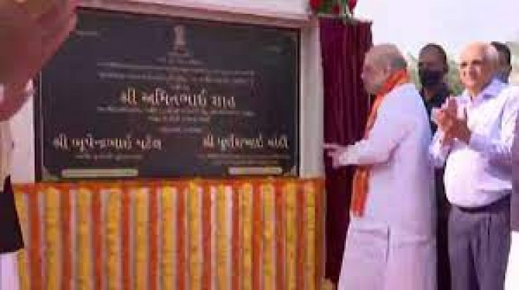 Amit Shah inaugurates 4.18 km long elevated corridor in Gujarat's Ahmedabad