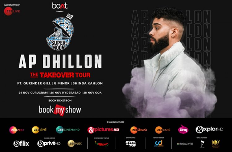 Zee Live’s Supermoon gets bigger and better bringing the best of Global artists closer to their fans. After Yohani, the Indo-Canadian singing sensation AP Dhillon all set to entertain in The Takeover Tour