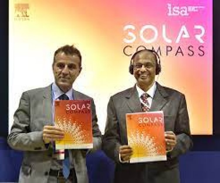 The International Solar Alliance and Elsevier launch Solar Compass, with Ambassador Stephane Crouzat at COP26