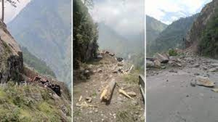 Landslide blocks Ferozepur-Shipki La NH