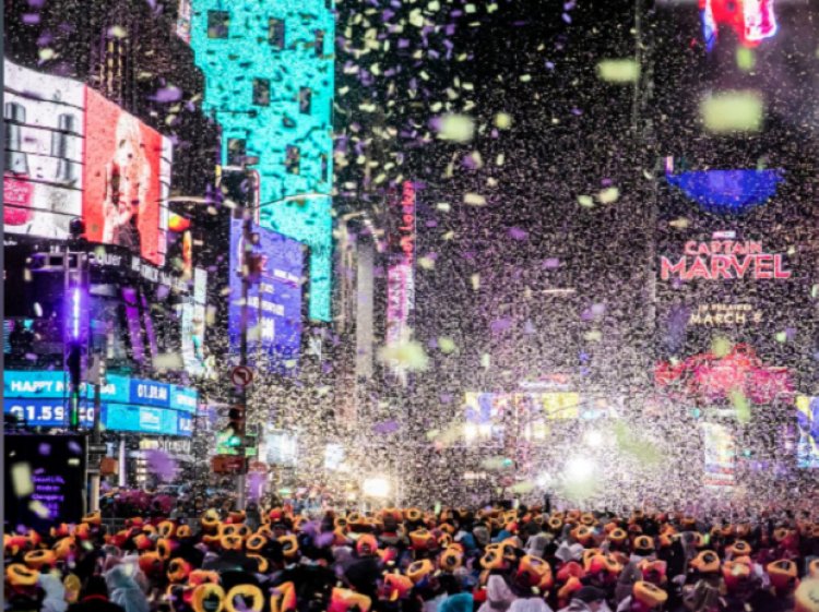 Times Square is back open on New Year's Eve with vaccination proof