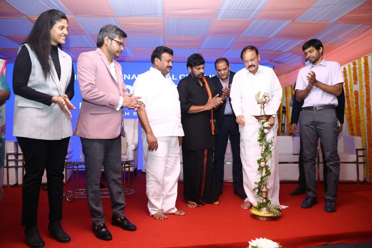 Honorable Vice President, Sri Venkaiah Naidu garu launched state of the art diagnostic center Yoda LifeLine Diagnostics in Hyderabad