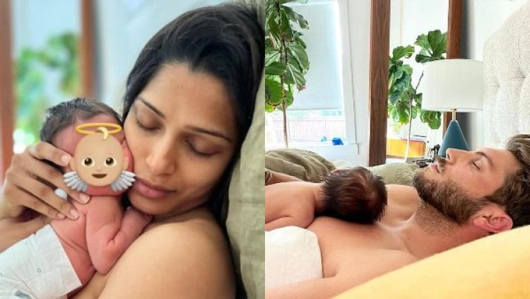 Freida Pinto, husband Cory Tran welcome baby boy