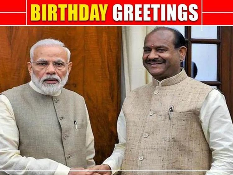 PM greets LS Speaker Om Birla on his birthday