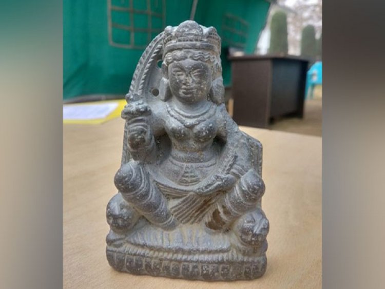 Ancient Durga idol found in J-K's Budgam