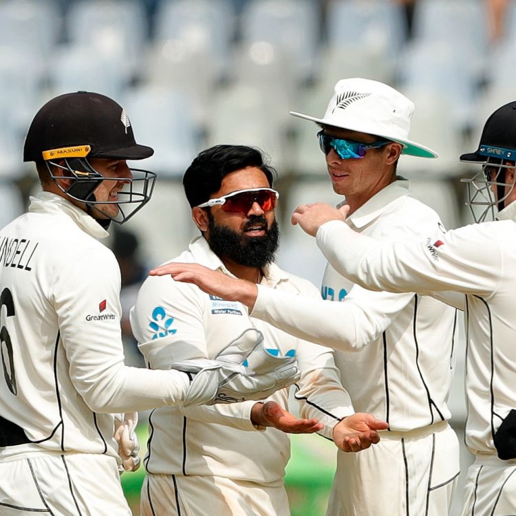 New Zealand 38 for six after Ajaz Patel's historic show