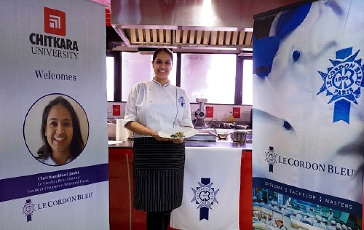 Chitkara University Hosts a Culinary Demonstration with Chef Sambhavi Joshi, Le Cordon Bleu - London Alumna and Founder, Casareece Artisanal Pasta